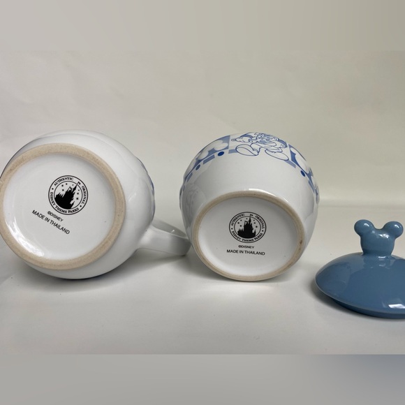 Authentic Disney Mickey Mouse Creamer & Sugar Bowl with Lid - Picture 3 of 5